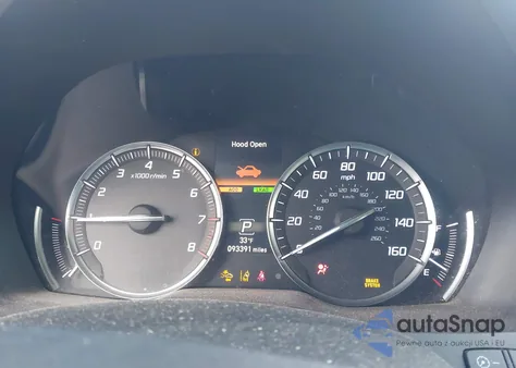 2019 Acura Mdx Standard z USA, uszkodzony, nr VIN 5J8YD4H38KL004930